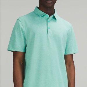 2 Colors - NEW Lululemon Men's Evolution Short Sleeve Polo Shirt *Pique Fabric